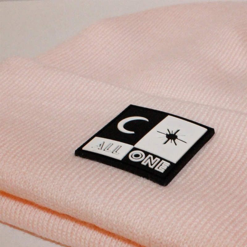 Gorro All One Acrylic Beanie – Light Pink