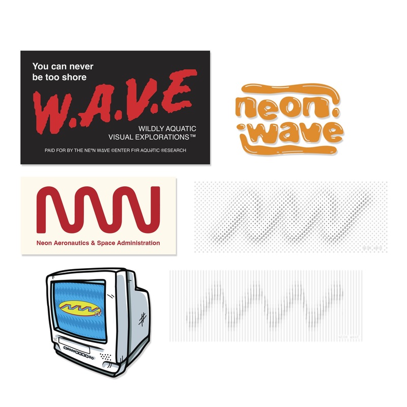 Neon Wave Fall Winter 25′ Sticker Pack