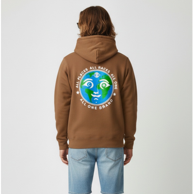 Sudadera All One All Places All Races Hoodie  Honey