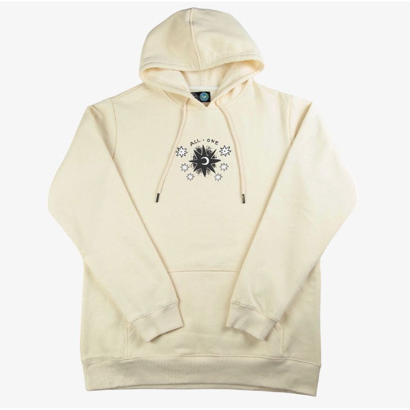 Sudadera All One Eye See Star Hoodie  Natural