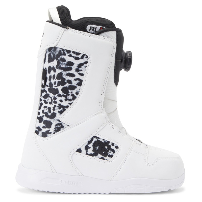 Botas Snowboard DC Shoes Mujer Phase BOA – White/Black Print