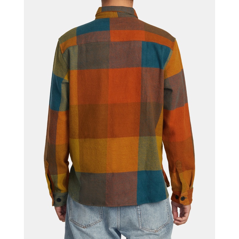 Camisa Rvca VA CPO – Multi|Orange|M|L|XL