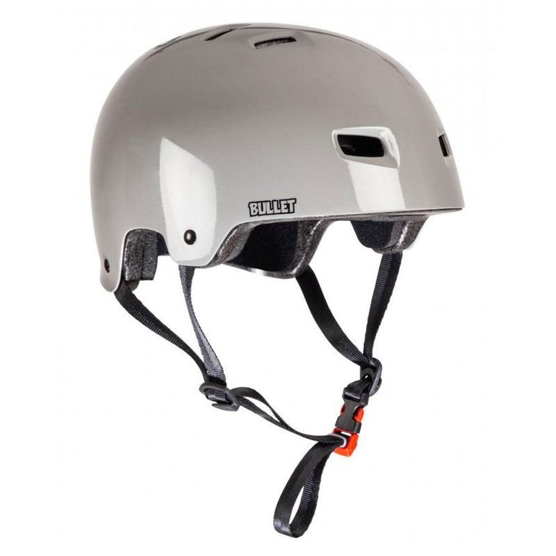 Casco de Skateboard Bullet x Slime Balls Slime Logo – Grey