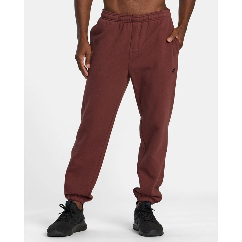 Pantaln chandal RVCA VA Essential – Burgundy
