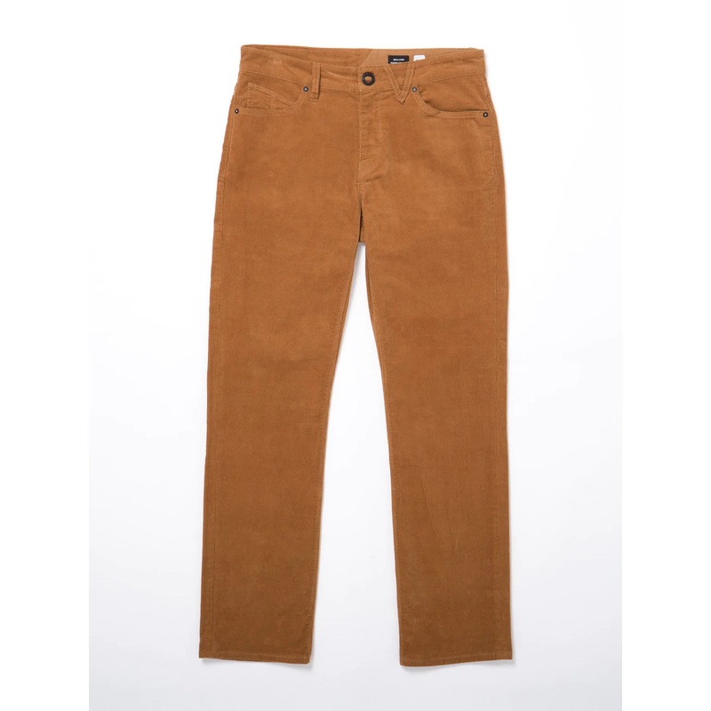 Pantaln Pana Volcom Solver 5 Pocket Corduroy – Tobacco