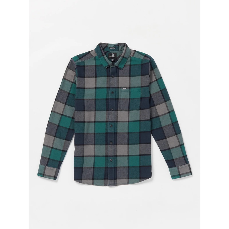 Camisa Manga larga Volcom Caden Plaid – Navy