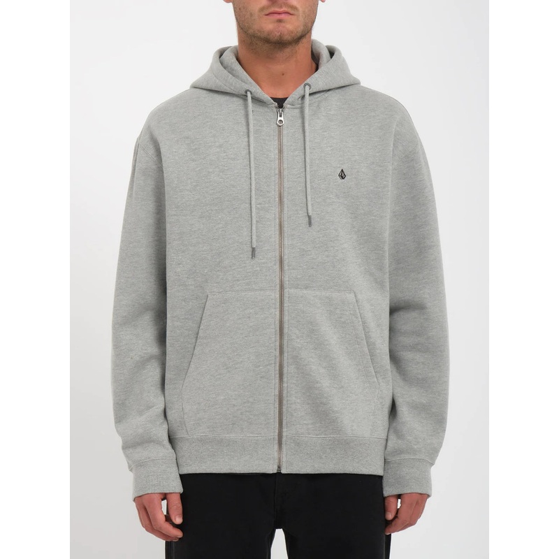 Sudadera con Cremallera Volcom Single Stone – Heather Grey