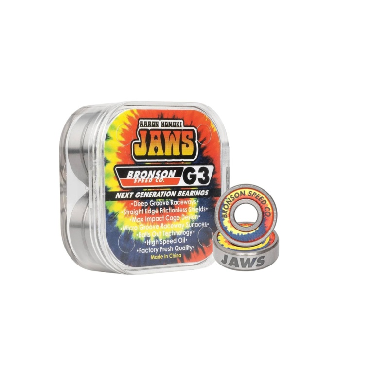 Rodamientos Aaron JAWS Homoki G3 Bronson Skateboard Bearings
