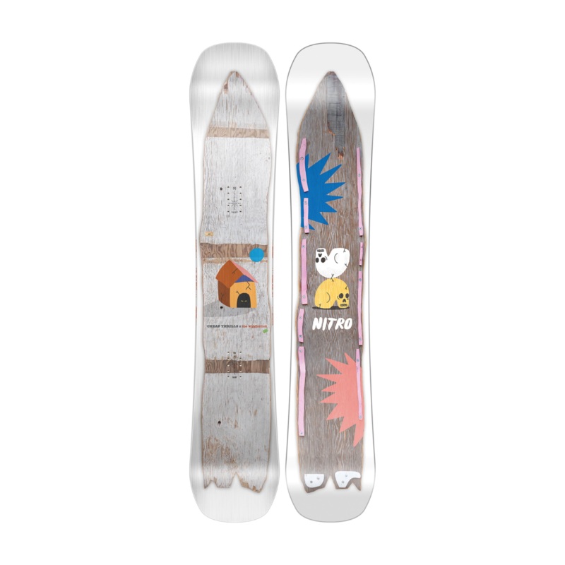Tabla snowboard Nitro Cheap Thrills x Wigglestick 2024