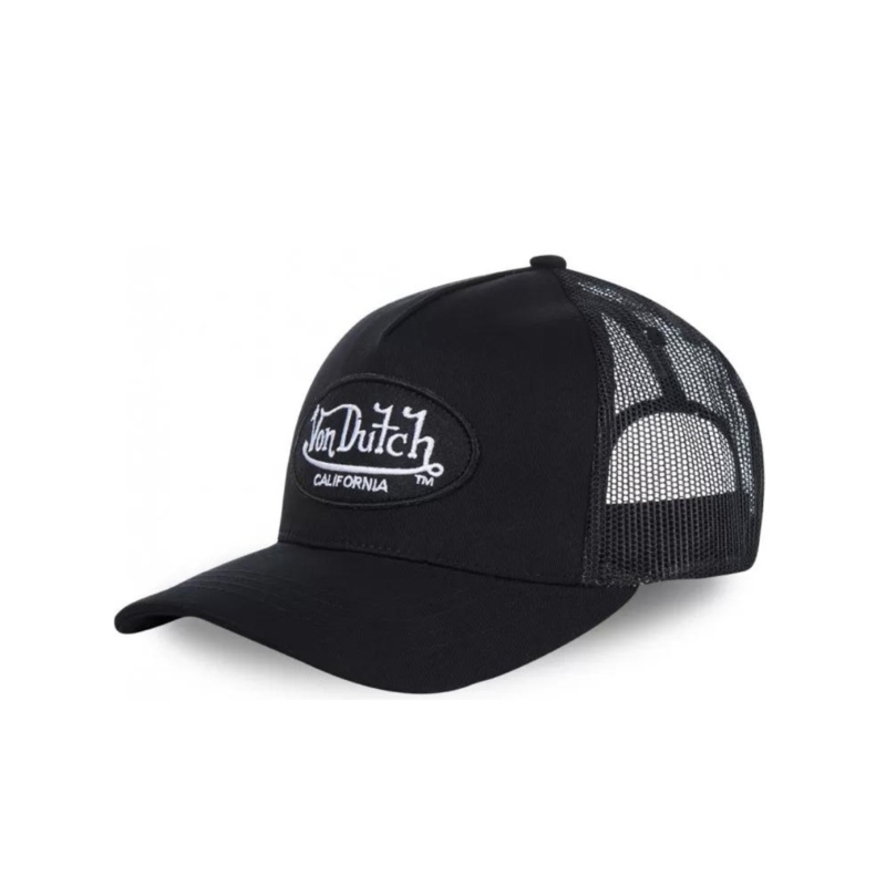 Black Von Dutch Lofb California mesh baseball cap