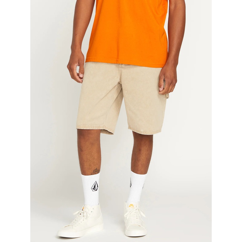 Pantaln Corto Volcom Kraftsman Denim Shorts – Almond
