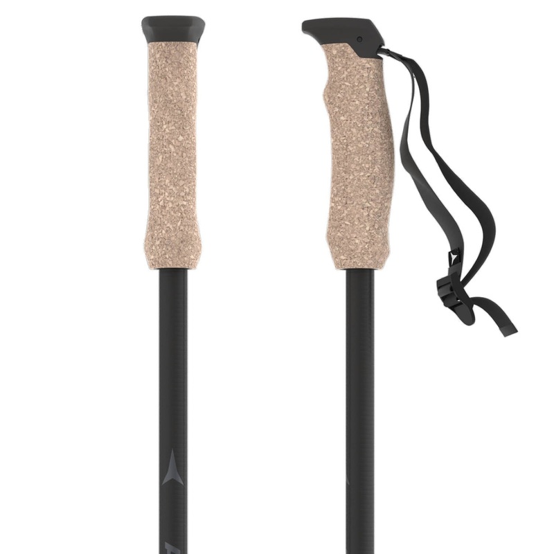 AMT Carbon Ski Poles 2024|115cm|120cm|125cm|130cm|Black
