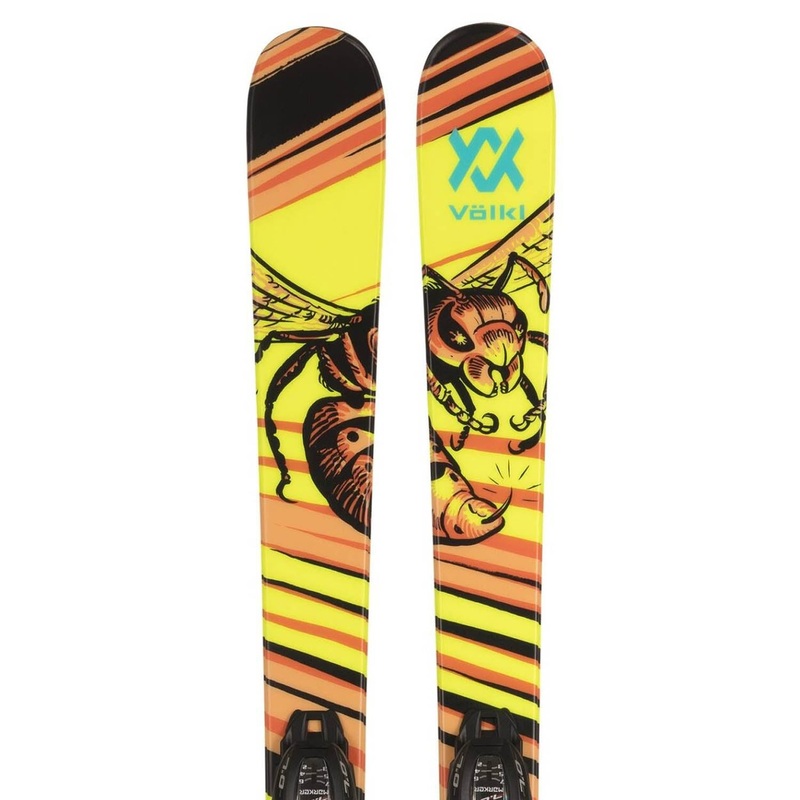 Revolt Junior Wasp Skis & VMotion 7.0 JR Bindings 2024