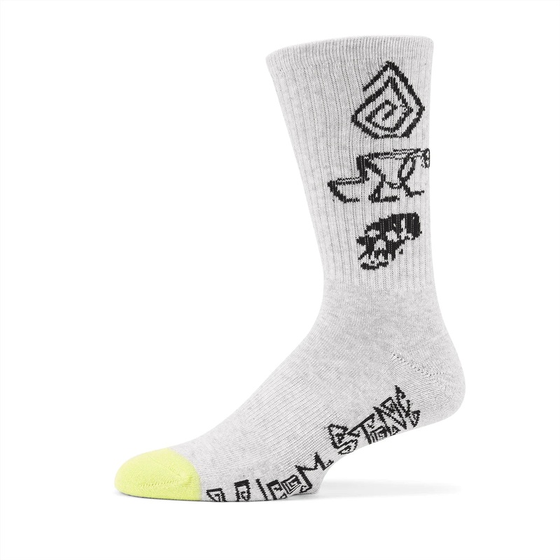 Calcetines Volcom Skate Vitals Simon Bannerot – Charcoal Heather