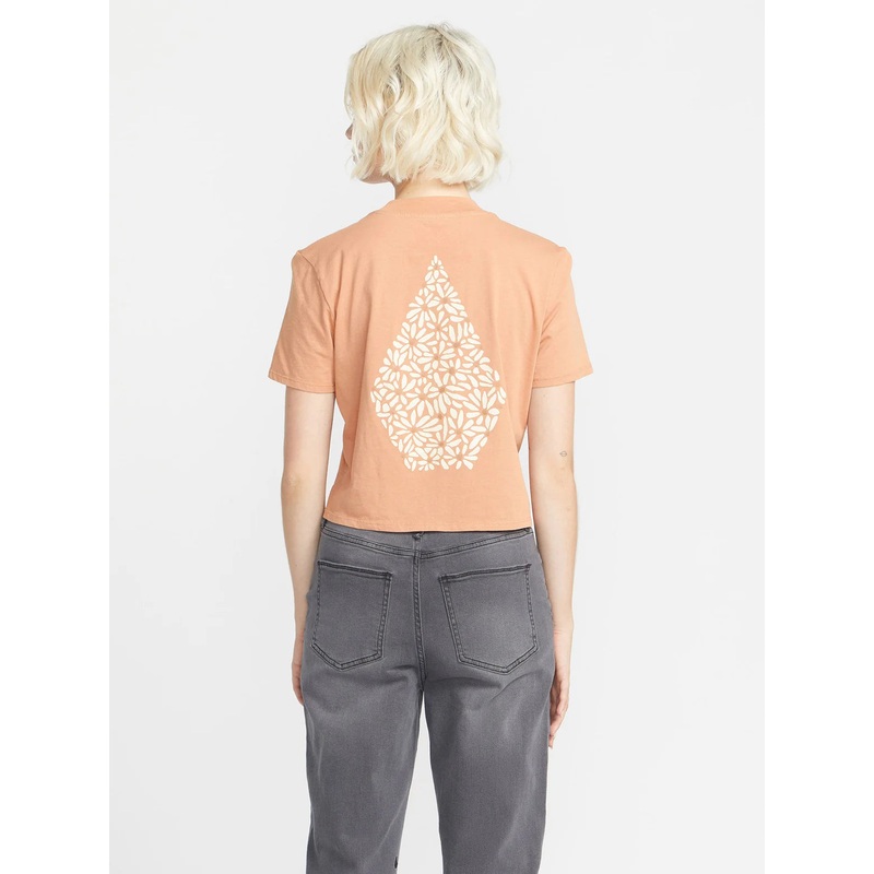 Camiseta Chica Volcom Pocket Dial – Clay