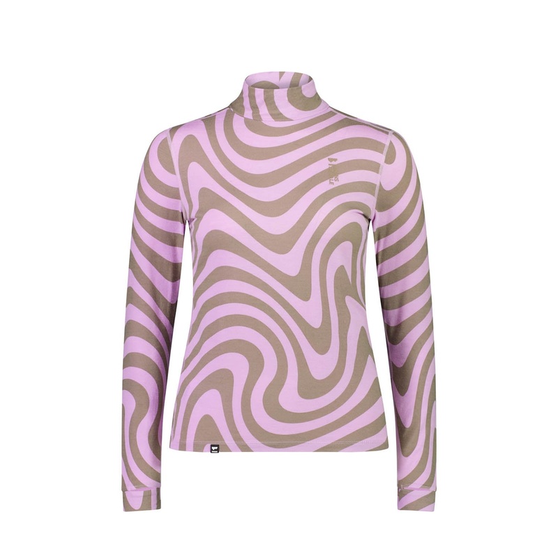 Cascade Merino Flex 200 Mock Neck Long Sleeve Top  2024