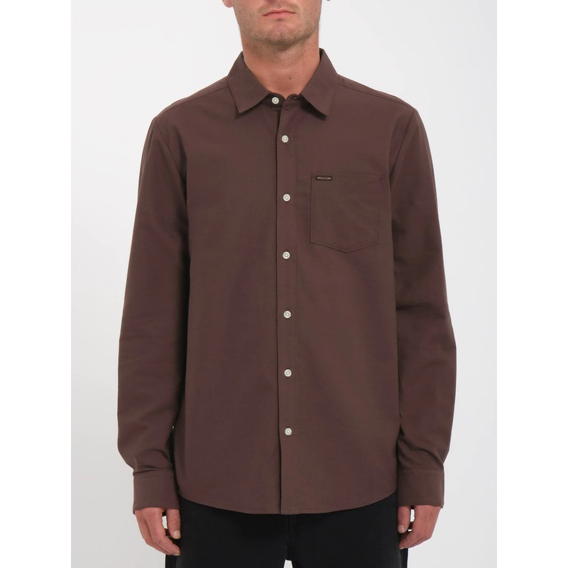 Camisa Volcom Veeco Oxford – Pumice