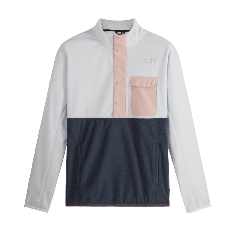 Arcca 1/4 Zip Fleece  2024|Small|Medium|Large|Extra Large|Ice Melt/Dark Blue