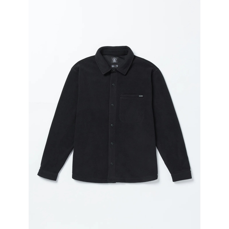 Camisa de Forro Polar Volcom Bowered Light – Black