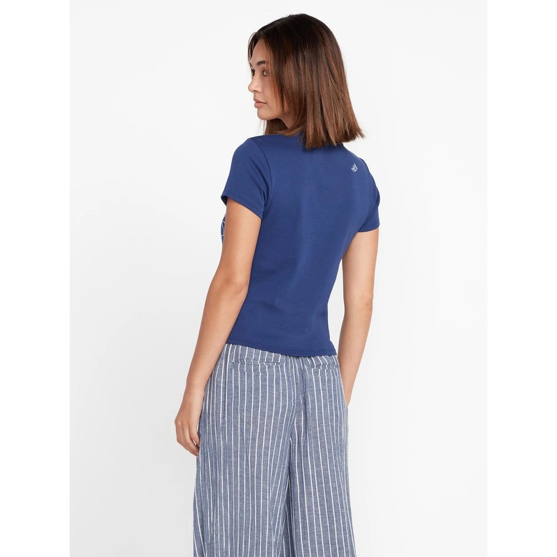 Camiseta Chica Volcom Coco Ho Babydoll – Navy