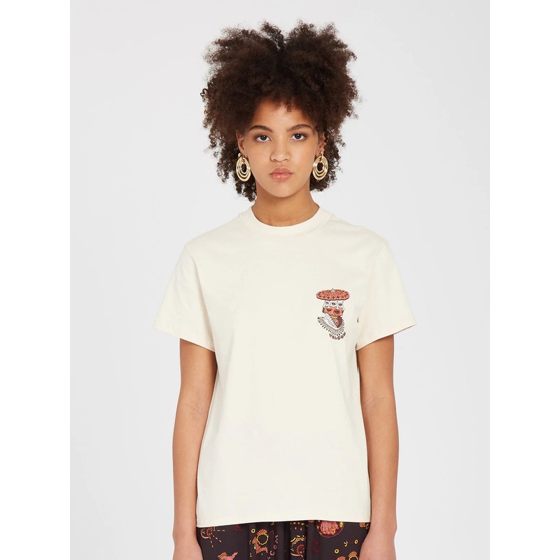 Camiseta Chica Volcom Connected Minds – Sand