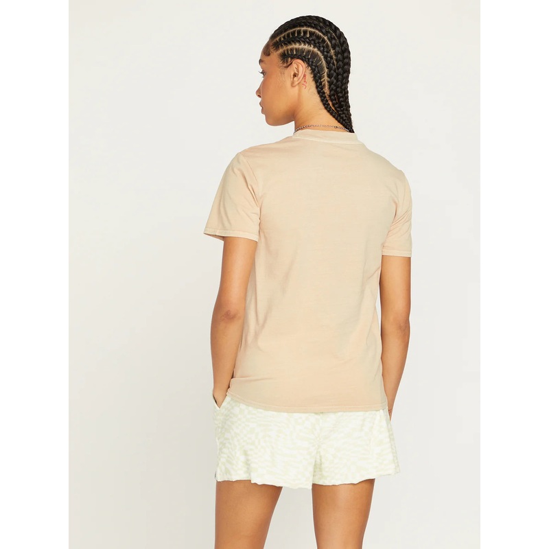 Camiseta Chica Volcom Farm To Yarn Lock It Up – Taupe
