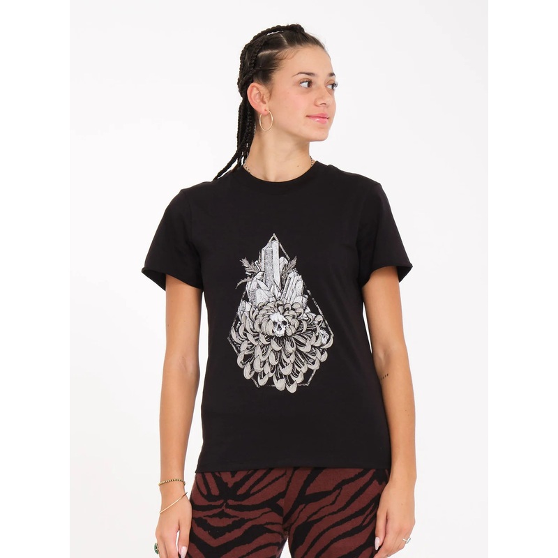 Camiseta Chica Volcom Radical Daze – Black