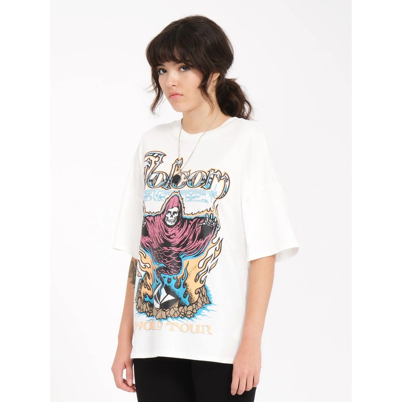 Camiseta Chica Volcom VolTrip – Star White