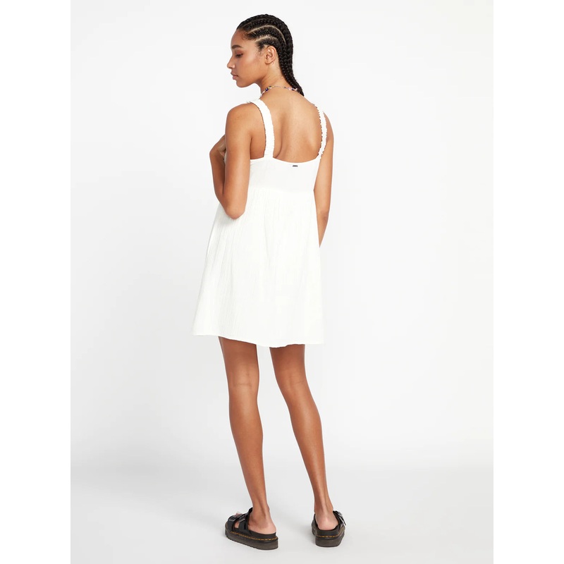 Vestido Volcom A Full Out Dress – Star White