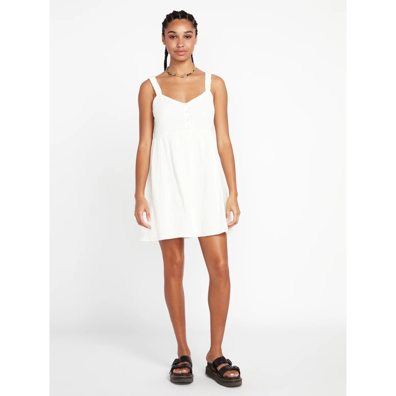 Vestido Volcom A Full Out Dress – Star White