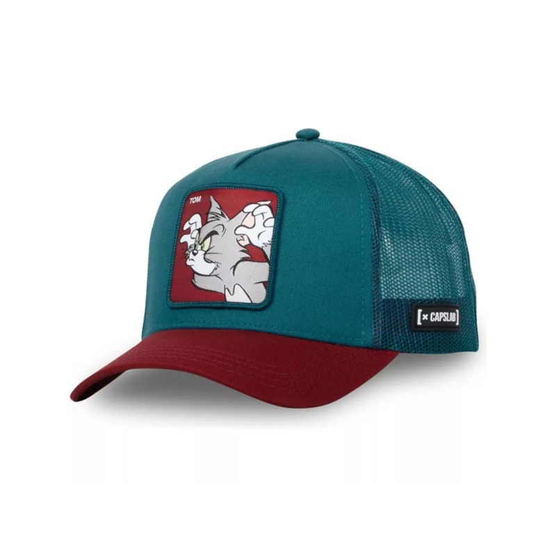 Gorra Trucker Capslab x Looney Tunes (Tom & Jerry) Tom – Blue/Red