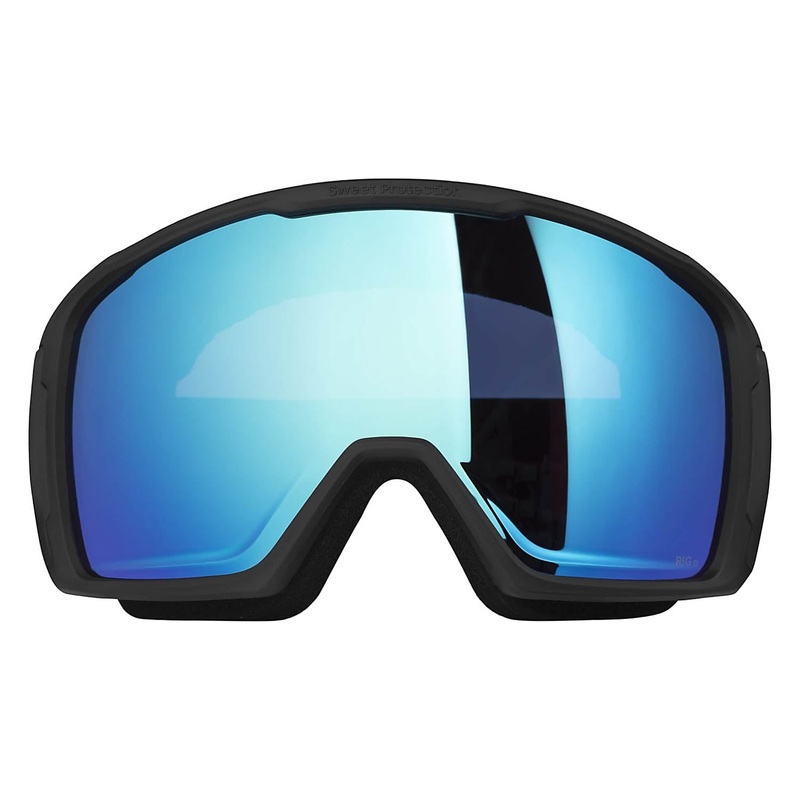 Clockwork RIG Reflect Goggles|Matte Black|Matte Crystal Black|RIG Topaz Lens|RIG Aquamarine Lens