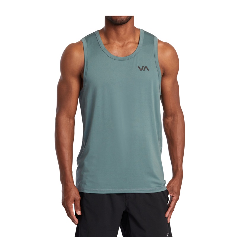 Camiseta sin mangas RVCA Sport Vent SL – Pine Grey