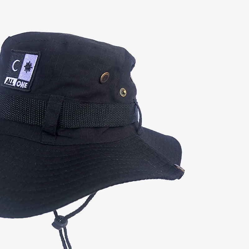 Gorro All One Brand Gorro Safari Hat – Black