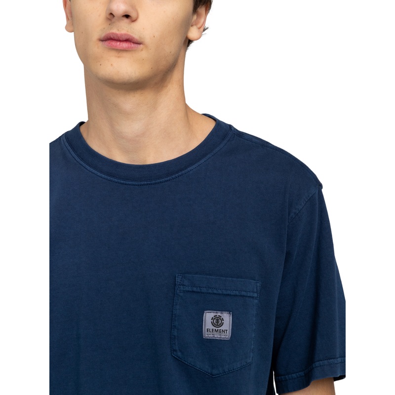 Camiseta de manga corta Element Skateboards Basic Pocket – Naval Academy