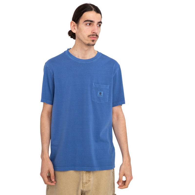 Camiseta de manga corta Element Skateboards Basic Pocket – Nouvean Navy