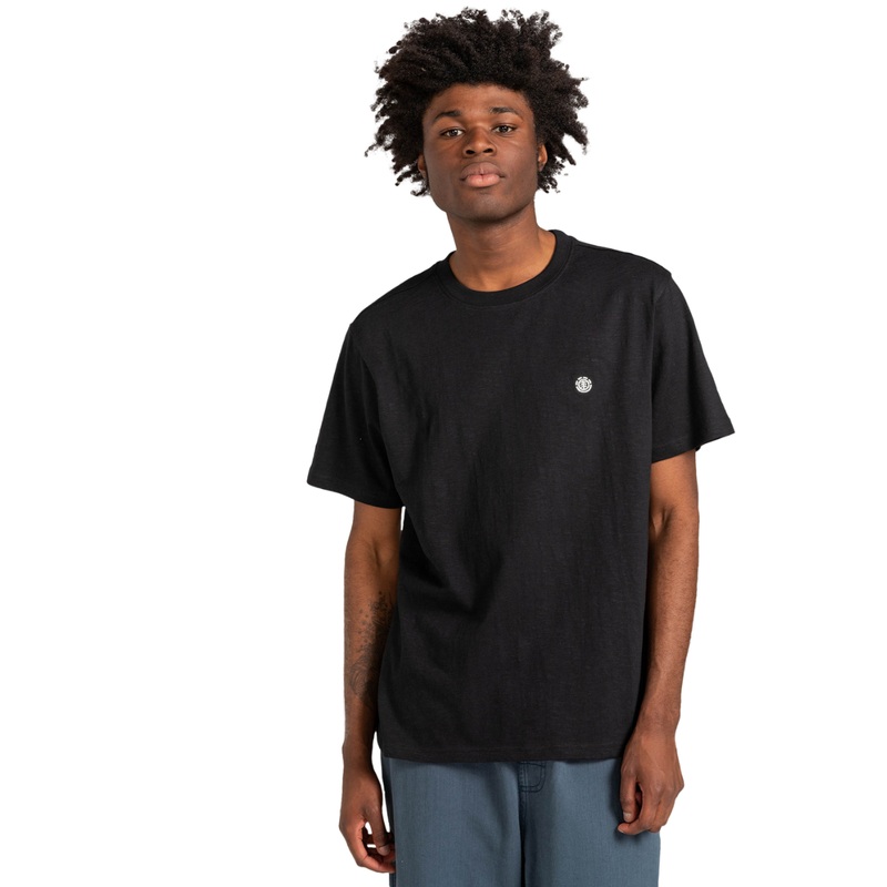 Camiseta de manga corta Element Skateboards Crail – Flint Black