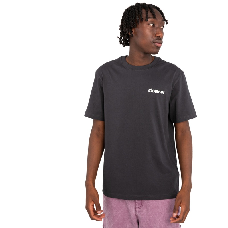 Camiseta de manga corta Element Skateboards Dragon – Off Black