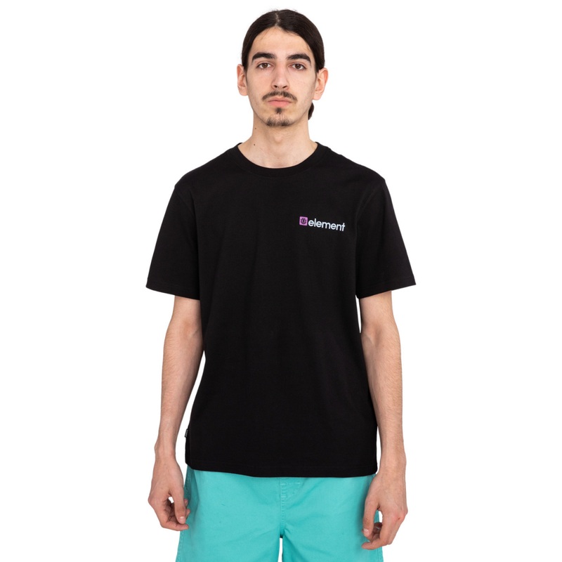 Camiseta de manga corta Element Skateboards Joint Cube – Flint Black