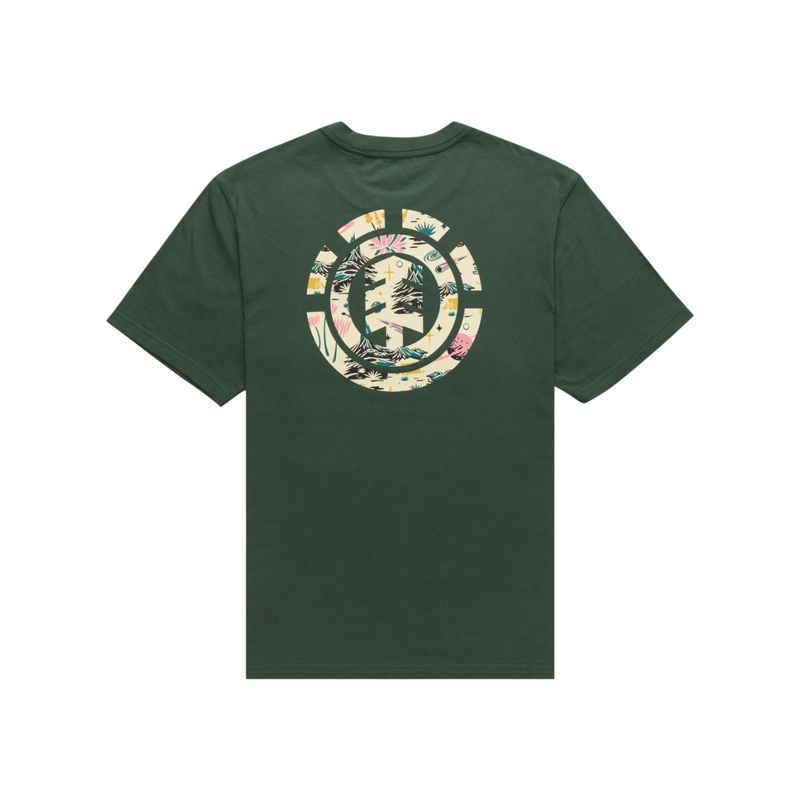 Camiseta de manga corta Element Skateboards Saturn Fill – Garden Topiary