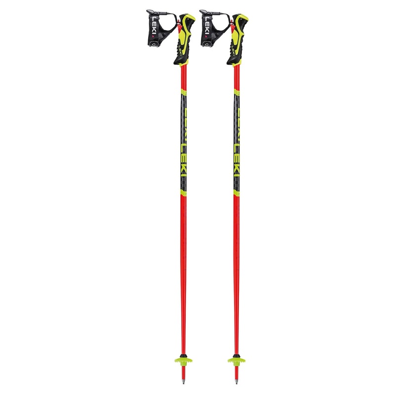 WorldCup Lite SL 3D Ski Poles|Bright Red|100cm|105cm|110cm|115cm|120cm