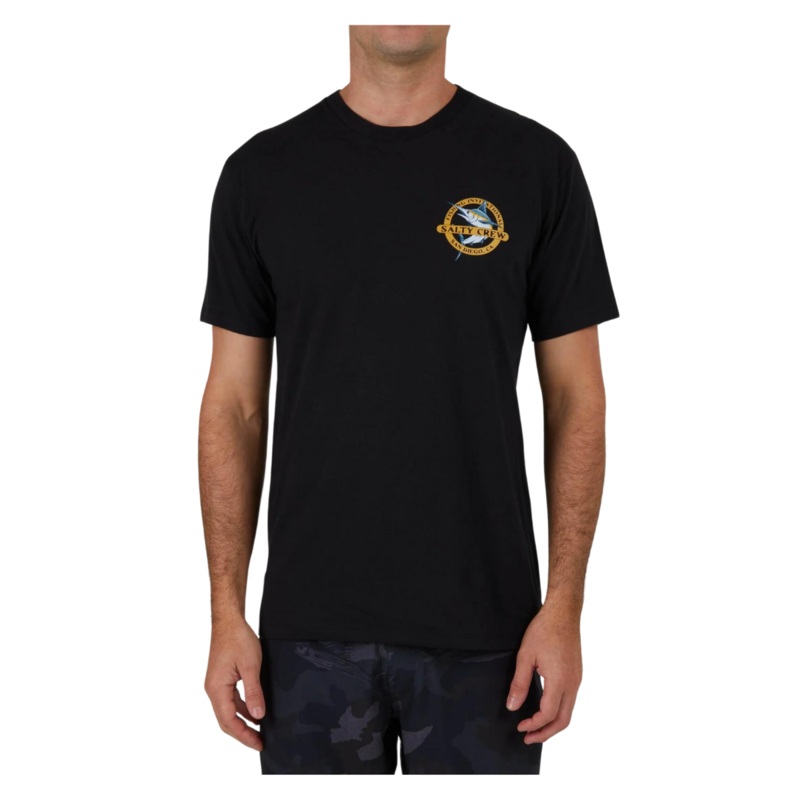 Camiseta de manga corta Salty Crew Interclub Premium – Black