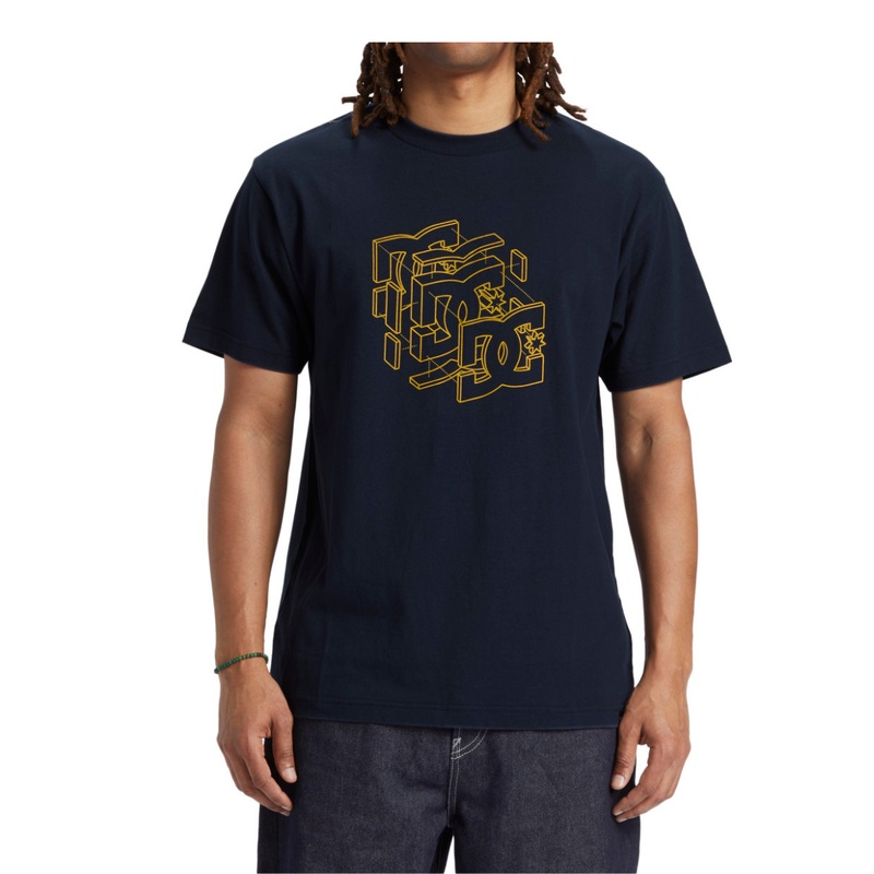 Camiseta manga corta  DC Shoes Rebuild – Navy Blazer