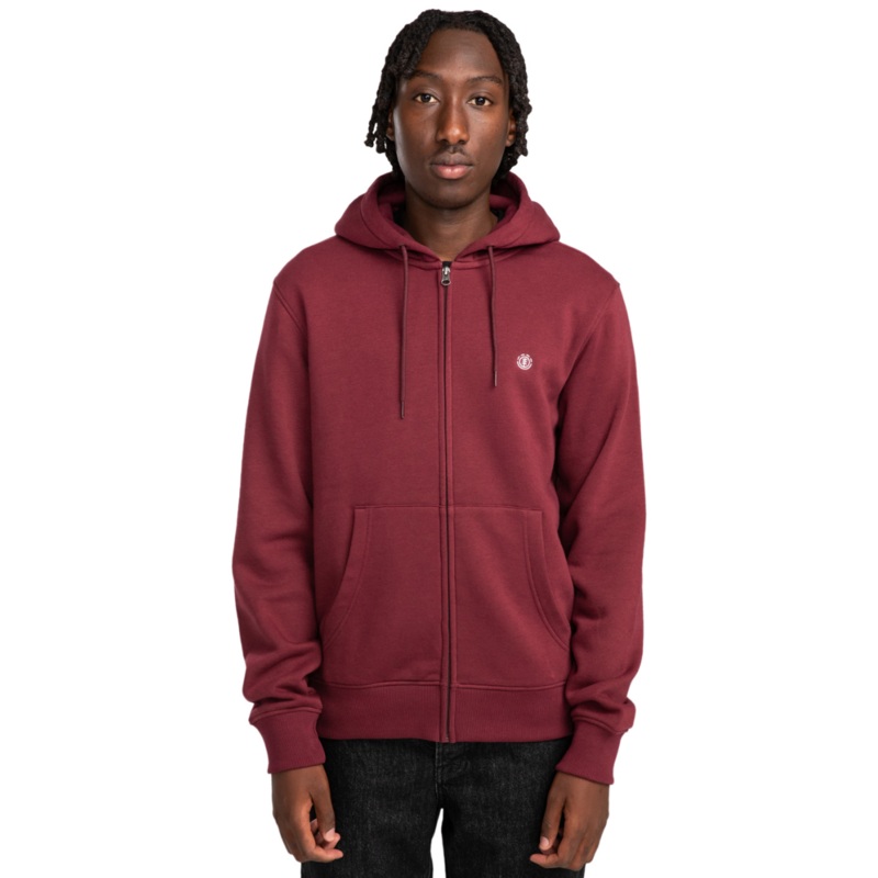 Sudadera con Capucha y Cremallera Element Cornell Classic – Tawny port
