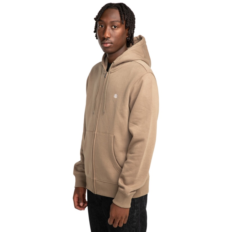 Sudadera con Capucha y Cremallera Element Cornell Classic – Walnut