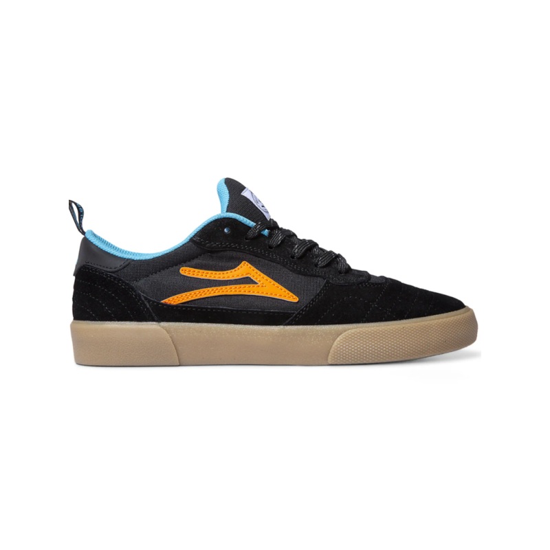 Zapatillas Lakai x Poler Cambridge – Black/Multi Suede