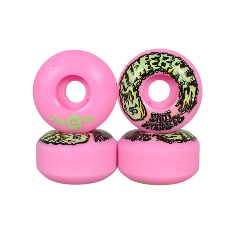 Ruedas de skate Slime Balls Snot Rockets Pink 95A – 54mm
