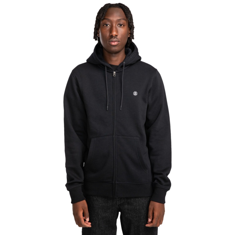 Sudadera con Capucha y Cremallera Element Cornell Classic – Flint Black