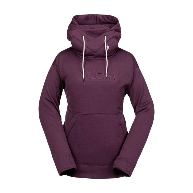 Sudadera Tecnica con capucha Chica Volcom Riding Hydro – Blackberry