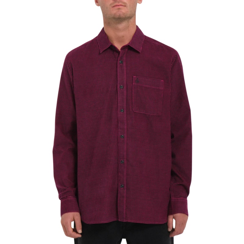 Camisa Zander – Wine|Rojo|S